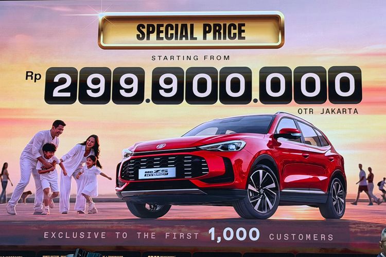 MG ZS Hybrid+ Resmi Meluncur di GIIAS 2026, Harga Rp 299,9 Juta