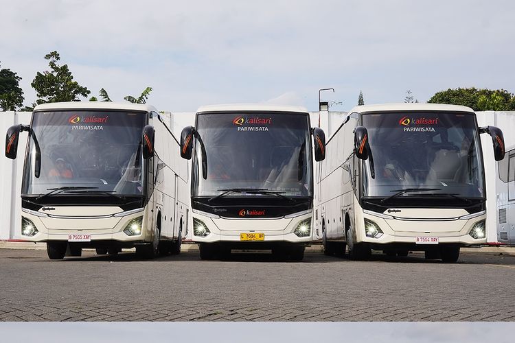 Tiga Bus Jetbus 5 MHD Perkuat Layanan Pariwisata PO Kalisari