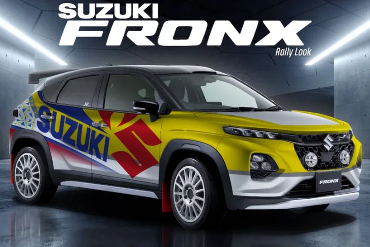 Suzuki , Suzuki Fronx, Modifikasi Digital Suzuki Fronx Bergaya WRC