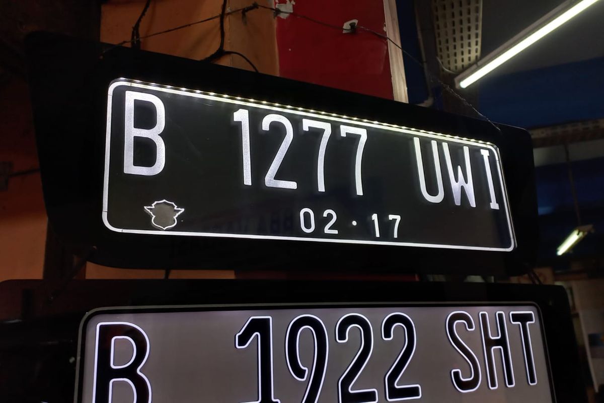 Benarkah Biaya Pajak Pelat Nomor Cantik Lebih Mahal?