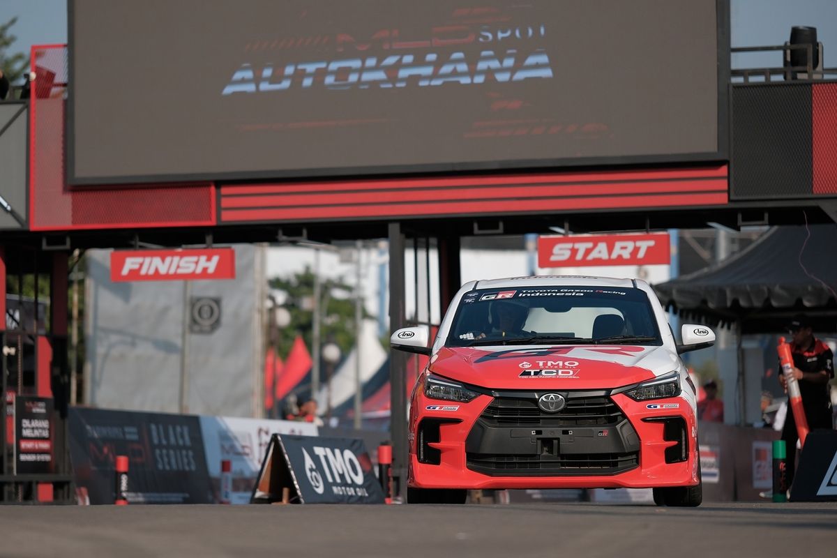 Agya GR Sport Beraksi, TGRI Kuasai Podium Kejurnas Slalom Group F