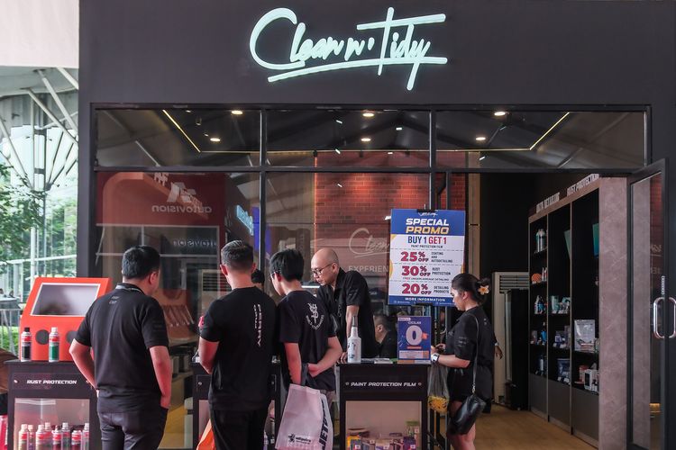 Perlindungan Mobil Maksimal di GIIAS 2025 Bersama Clean N Tidy