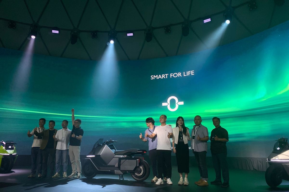 Omoway Luncurkan Motor Listrik Cerdas