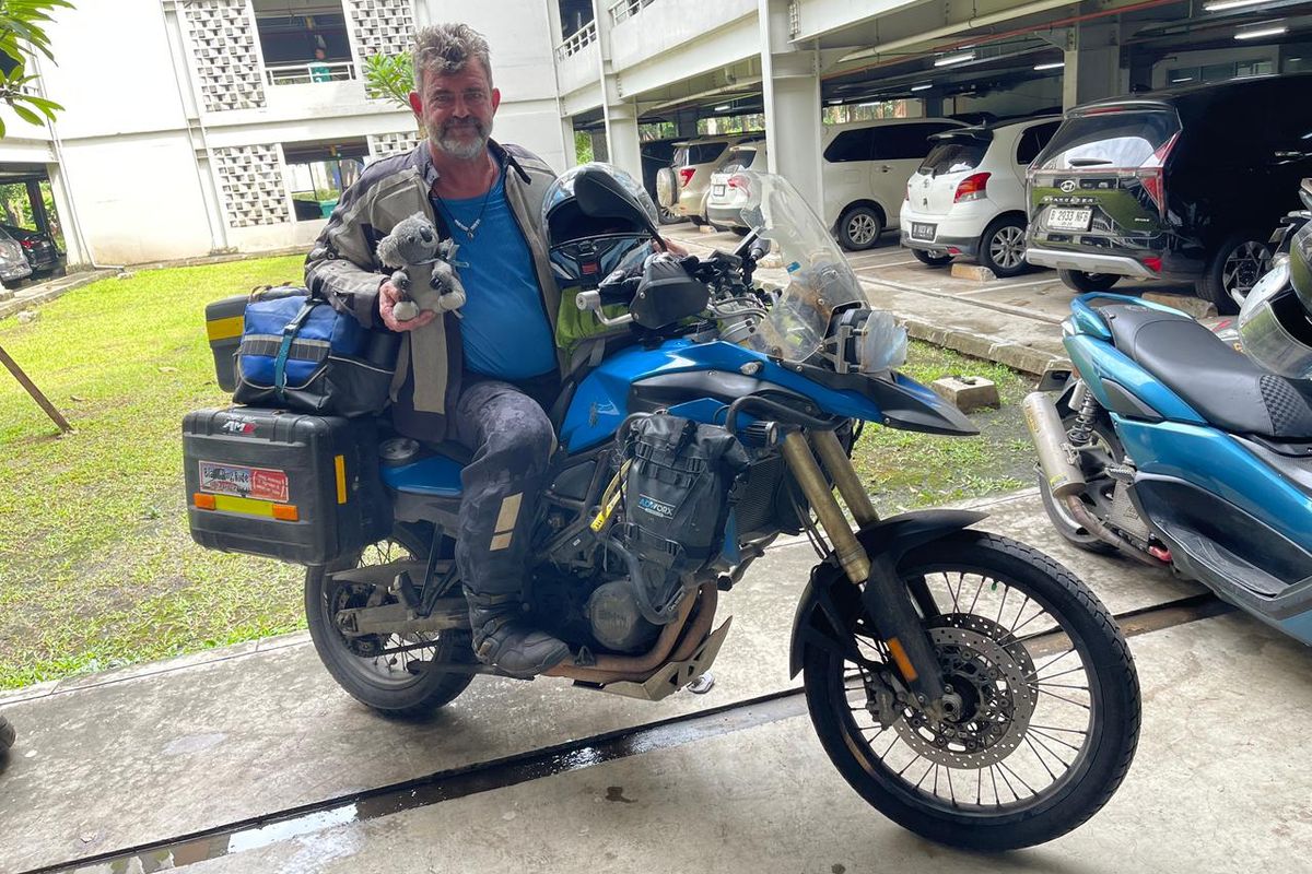 Kisah Rob Kirwan: Suka Duka Solo Rider Australia Jelajah Indonesia