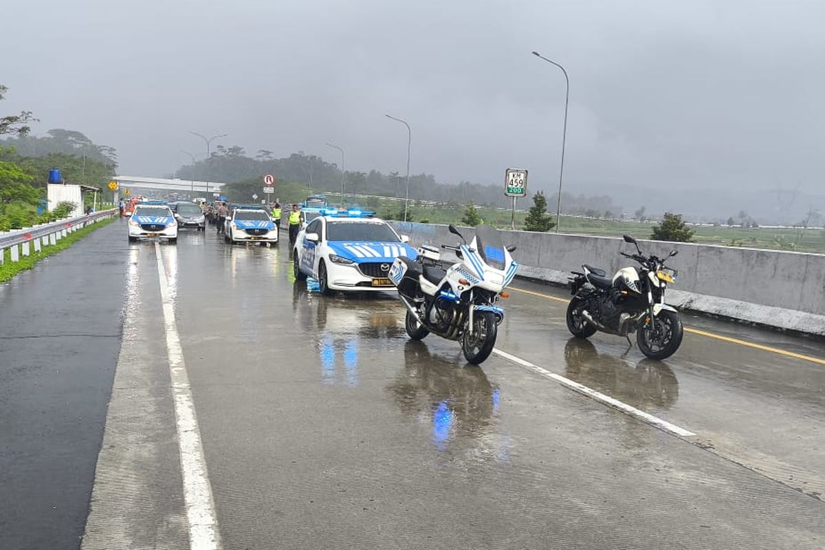 One Way Lokal Diberlakukan dari Km 459 Menuju Gerbang Tol Banyumanik