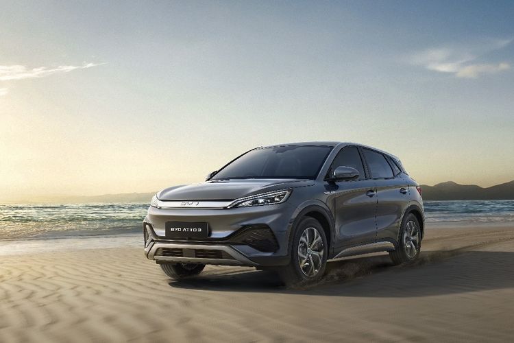 Potret BYD Atto 3 Tetap Utuh, Usai Dihantam Ledakan Rudal