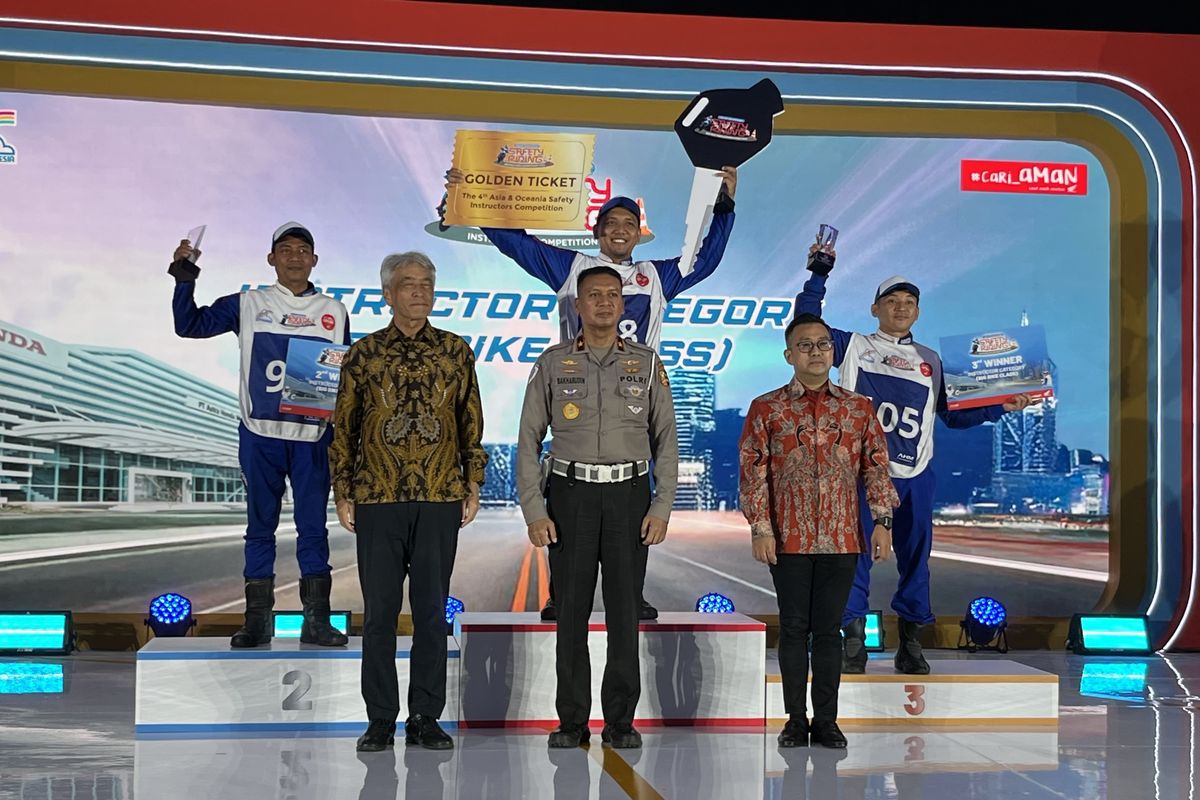 Daftar Pemenang Kompetisi Instruktur Safety Riding Honda