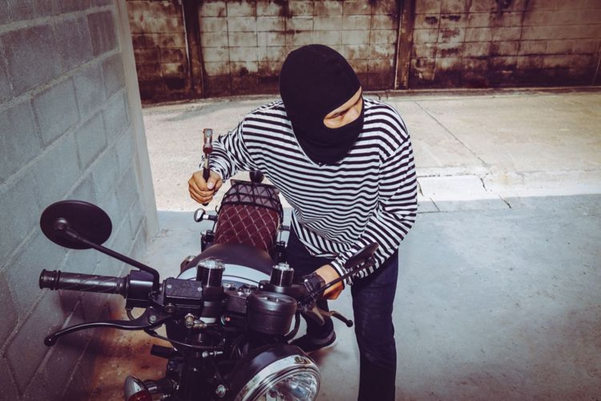 Cara Sederhana Hindari Aksi Pencurian Motor