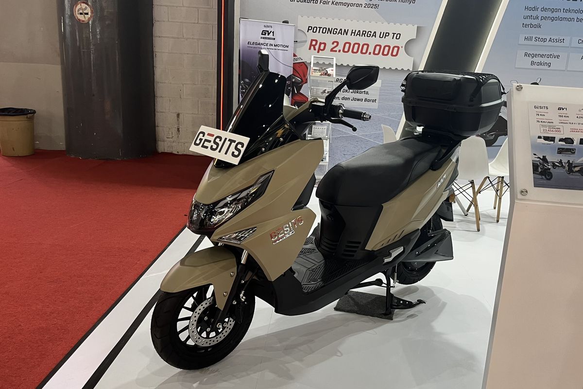 Apa Kabar Motor Listrik Gesits, Masih Jualan?