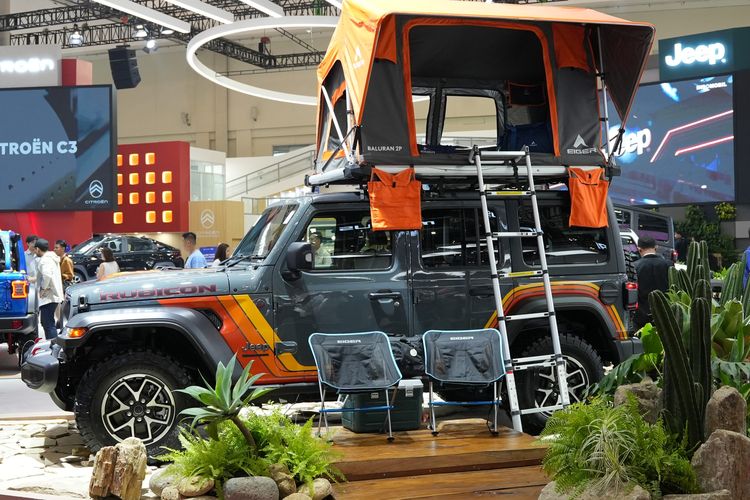 Jeep Hadirkan Diorama Kental Nuansa Outdoor di GIIAS 2025