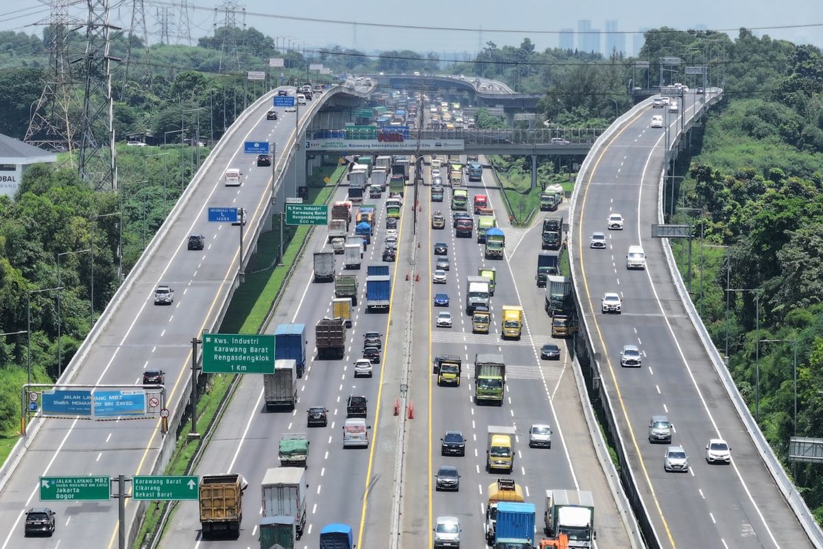 H+8, Arus Balik Lebaran 2026 dari Tol Trans-Jawa Masih Berlangsung