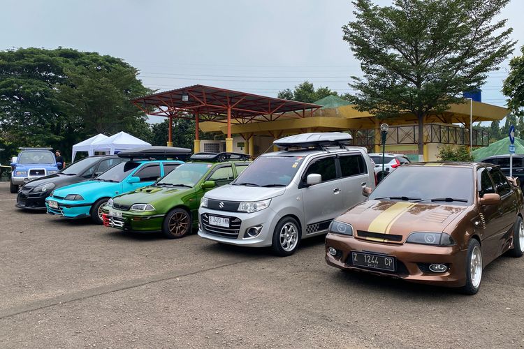 Ribuan Pemilik Suzuki Gelar Jambore di Museum Purna Bhakti Pertiwi