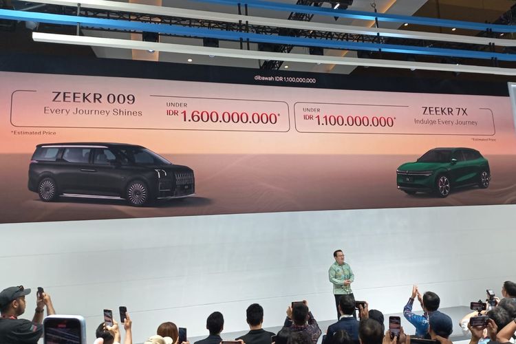 Geely Buka Pre-Booking Zeekr di IIMS 2026, Tembus Rp 1 Miliar