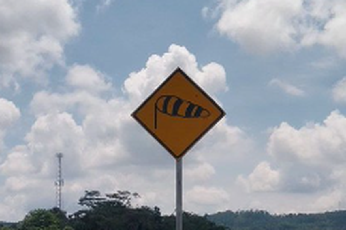 Ini Arti Rambu Lalu Lintas Gambar Windsock