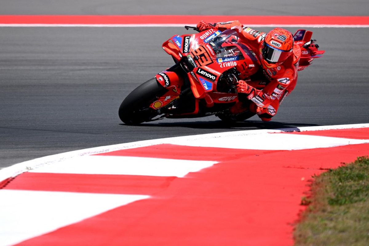MotoGP, Marquez, Live Sprint Race MotoGP Indonesia: Marquez Kena Long Lap Penalty