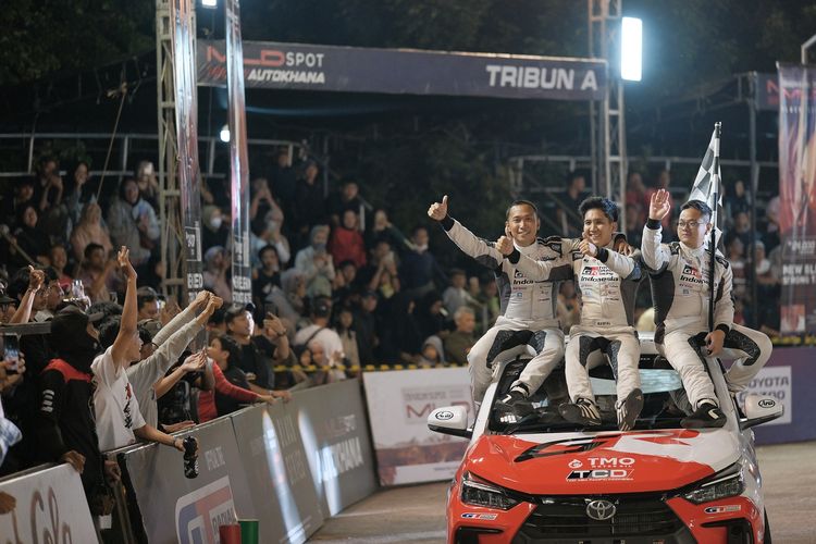 Agya GR Sport Beraksi, TGRI Kuasai Podium Kejurnas Slalom Group F