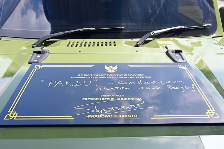 Inovasi Kendaraan Listrik Taktis MV3-EV Pandu dari PT Pindad