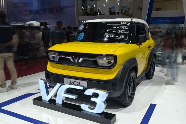 Skema Kredit VinFast VF 3 di GIIAS 2026, Angsuran mulai Rp 2 Juta