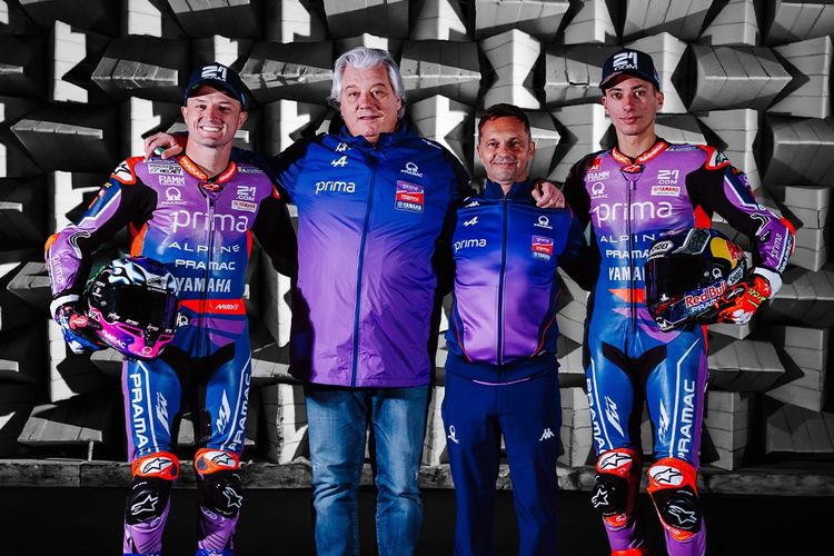 Prima Pramac Yamaha Luncurkan Livery dan Motor MotoGP 2026