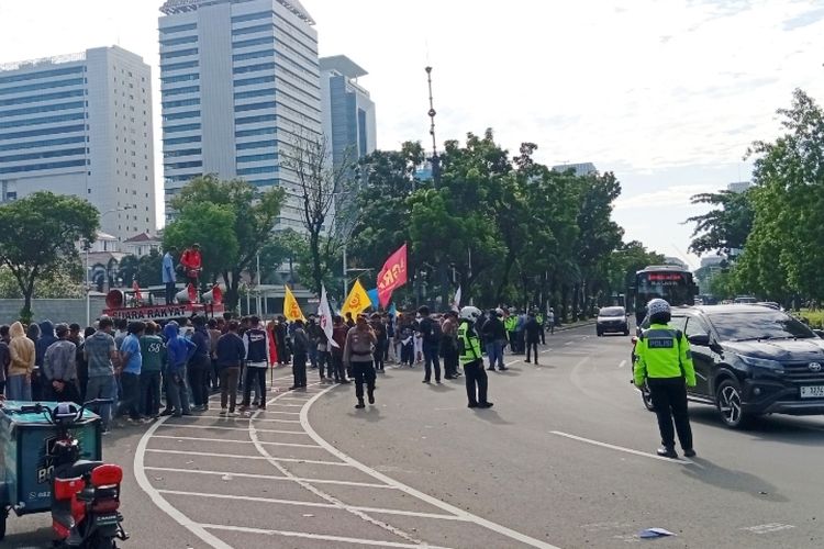 Ada Demo Buruh Hari Ini, Simak Ruas Jalan Alternatif