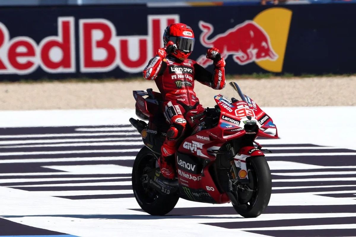 Hasil MotoGP San Marino 2026: Marc Marquez Juara, Alex Marquez Kedua