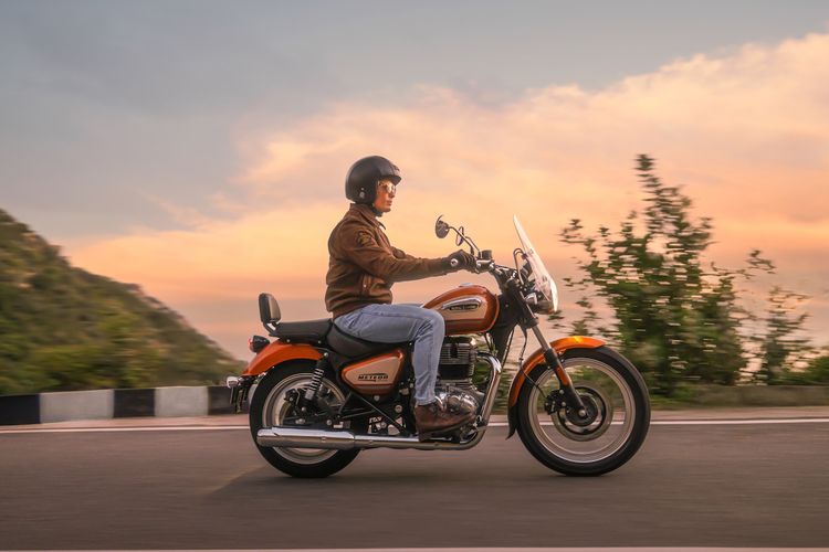 RE Meteor 350 Sundowner Orange Meluncur, Cuma 36 Unit di Indonesia