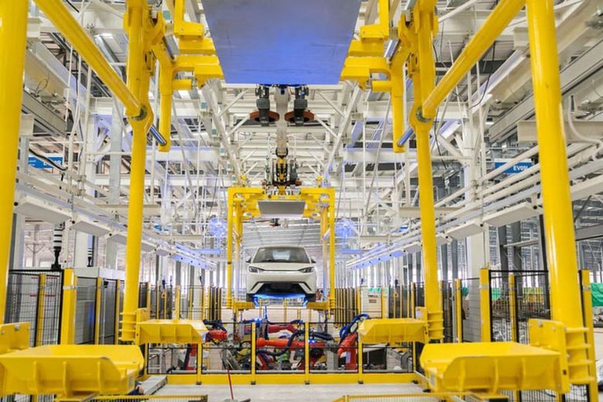 Pabrik BYD di Subang Masuk Tahap Akhir