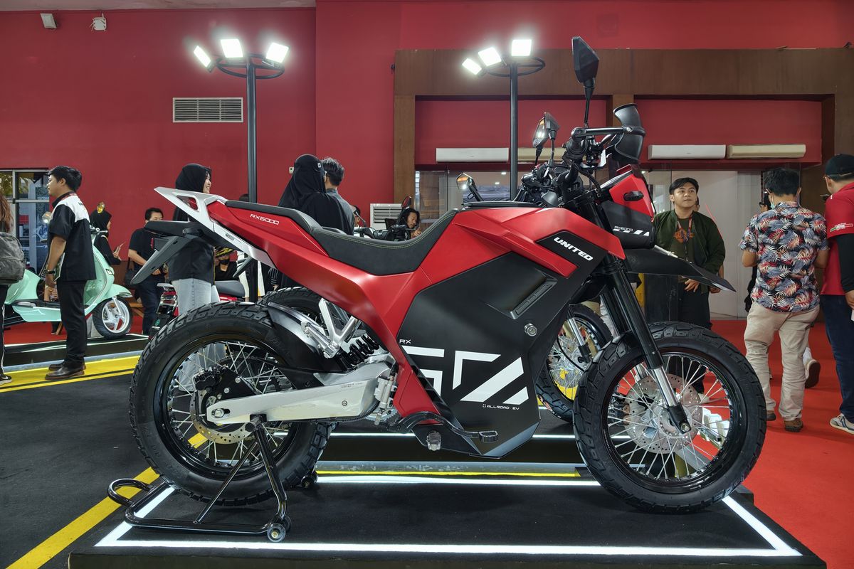 Spesifikasi United E-Motor RX6000, Dua Alam dan Jarak Tempuh 120 Km