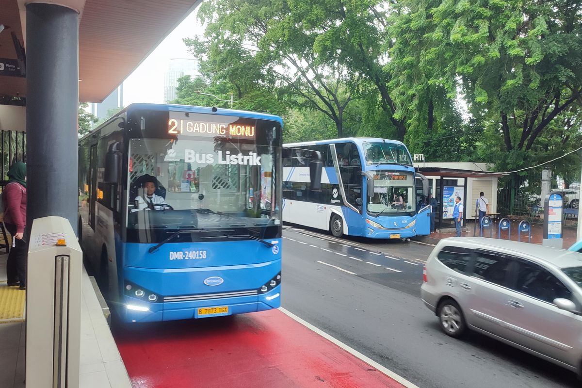 Ada Penyesuaian Layanan Bus Transjakarta pada Akhir Pekan Ini