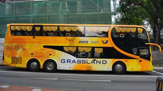 Di Malaysia Penumpang Bus AKAP Wajib Pakai Sabuk Pengaman