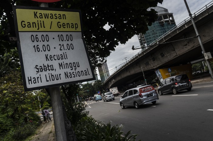 13 Kendaraan Kebal Aturan Ganjil Genap