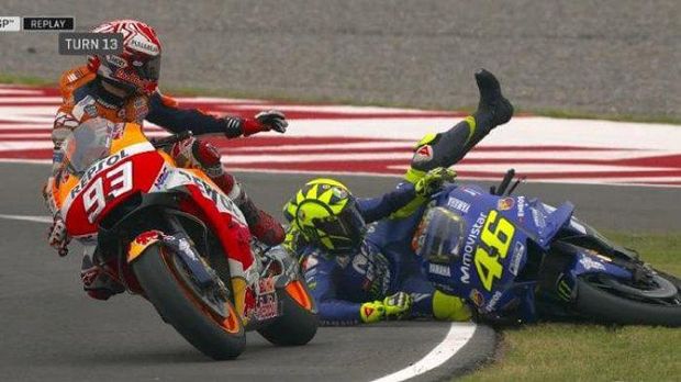 Marquez, Rossi-Marquez Damai? Ah, Cuma Mimpi Siang Bolong!