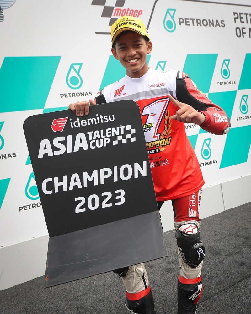 Profil Veda, Pebalap Gunung Kidul yang Bikin Indonesia Raya Bergema di Eropa