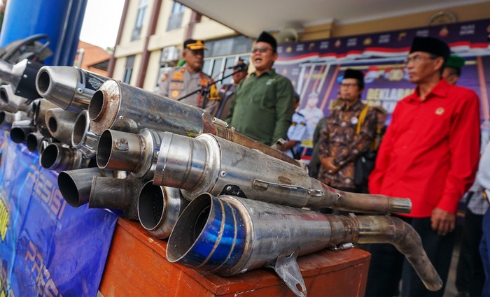 Pakai Knalpot Bising Siap-siap Kena Tilang, Polisi Punya Alat Ukurnya