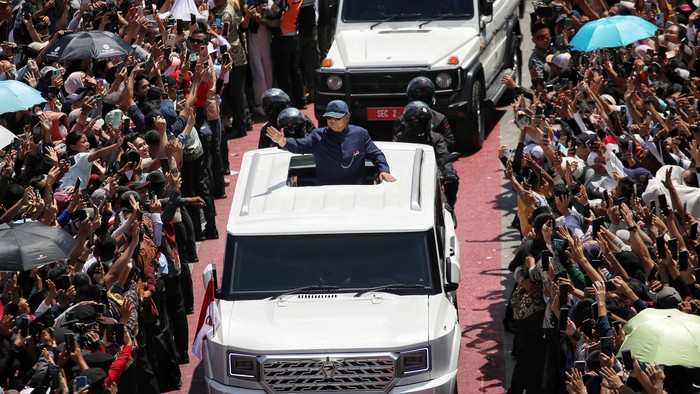 Prabowo, Jawaban Pindad soal Prabowo Minta Desain Mobil Khusus Presiden Sapa Rakyat