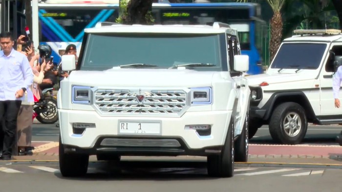 Daftar Pelat Nomor Mobil Dinas Pejabat RI dari Presiden hingga Menteri