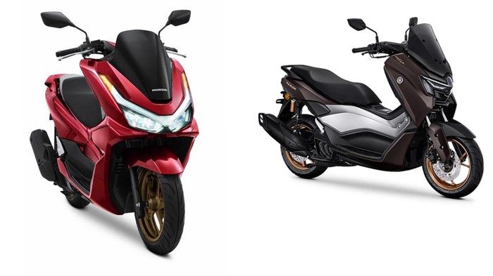 Honda, Yamaha, Harga Honda PCX 160 dan Yamaha Nmax 155 Desember 2025