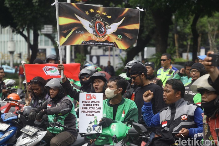 Kalau Tuntutan Tak Ditanggapi, Ojol Bakal Gelar Demo Lagi