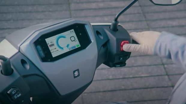 Motor Listrik Pertama Suzuki Mulai Diproduksi, Begini Wujudnya