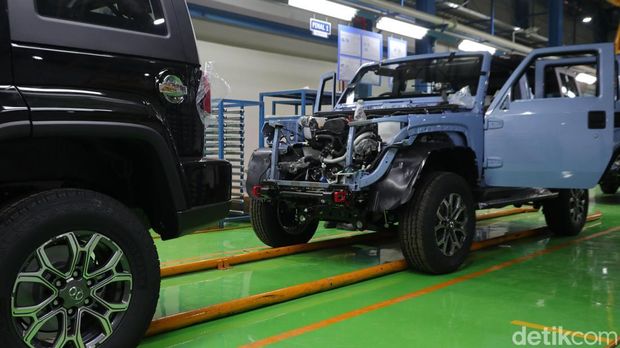 Masih 'Numpang', Kapan BAIC Bangun Pabrik Sendiri di Indonesia?