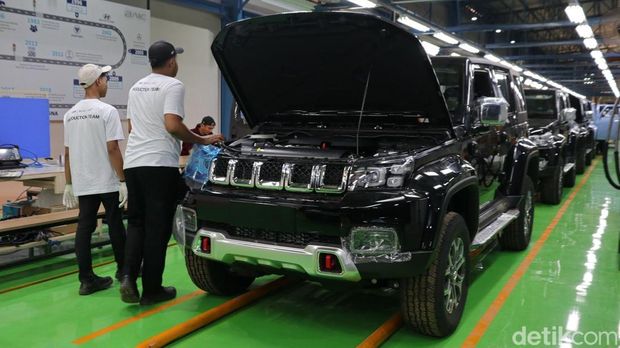 BAIC, Mobil BAIC Dirakit di Purwakarta, Kapasitas Produksinya 800 Unit/Bulan
