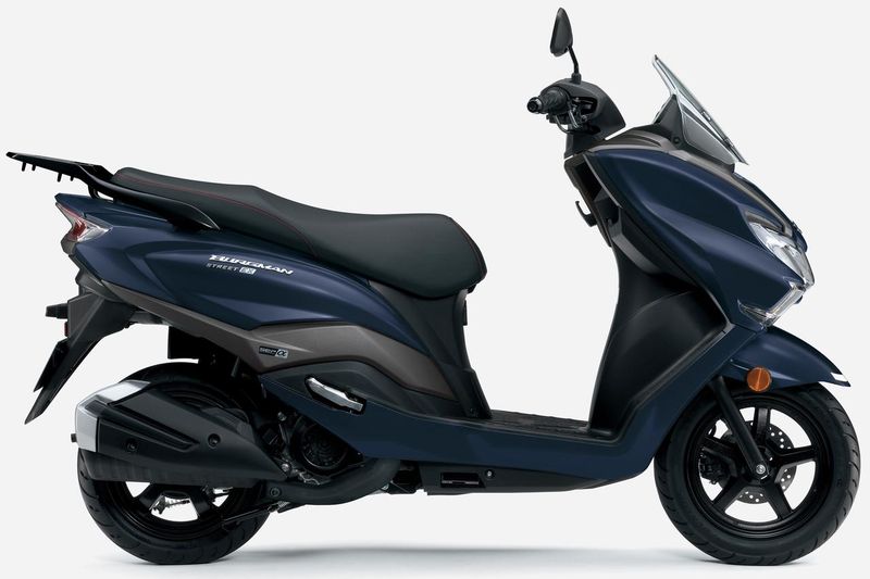 Suzuki Burgman Street 125 EX Disegarkan, Jadi Bernuansa Sporty