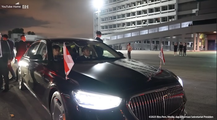 Prabowo, Tunggangan Mewah Prabowo di Singapura