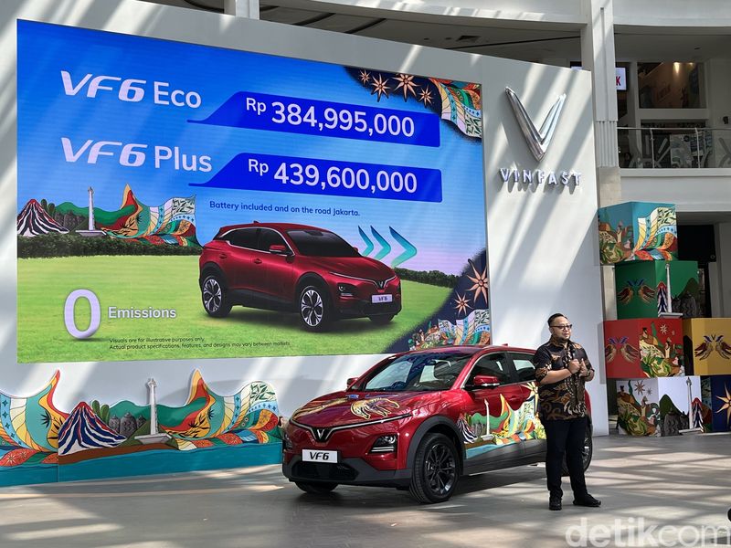 VinFast VF6 Meluncur di Indonesia, Harga Mulai Rp 384 Jutaan