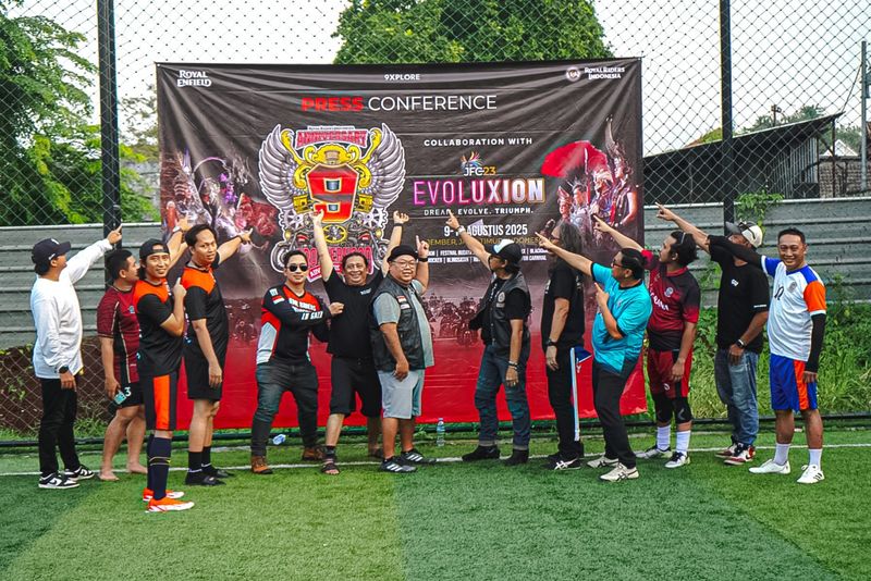 Rayakan Ultah Ke-9, Royal Riders Indonesia Siap Pecahkan Rekor Konvoi Terpanjang