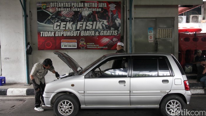 Ada Pemutihan Pajak, Cek Fisik Kendaraan di Samsat Bayar Berapa?