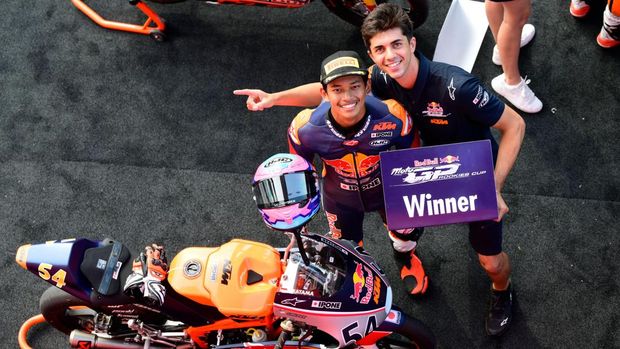 Profil Veda Ega Pratama, Pebalap Gunungkidul yang Menang di Sirkuit Mugello