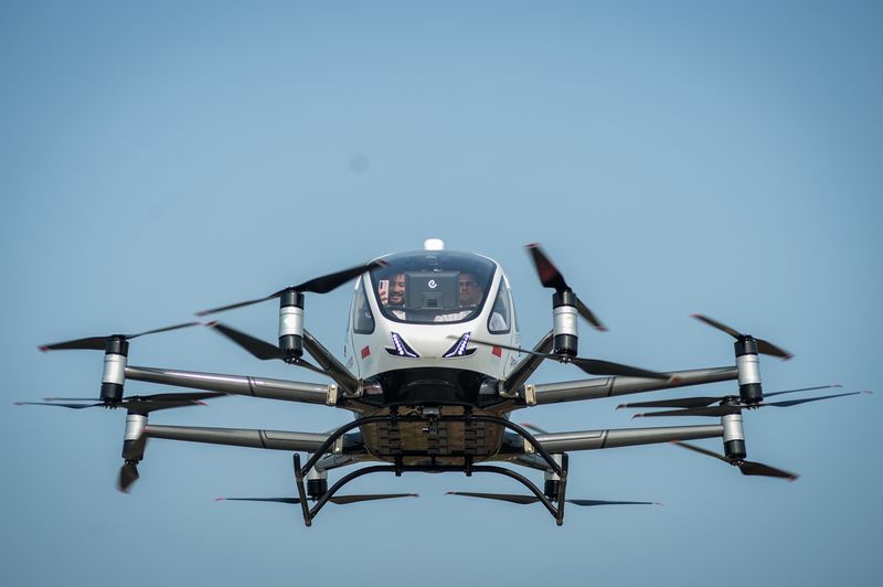 Awas Kaget, Segini Harga Taksi Terbang EHang yang Mengudara di Indonesia