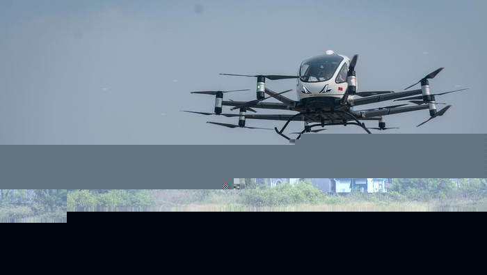 Taksi Terbang Masuk Kategori Drone, Aman Angkut Penumpang?