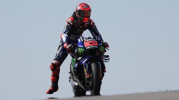 Kualifikasi MotoGP Catalunya: Yamaha 'Ngamuk', Quartararo Ungguli Marquez!